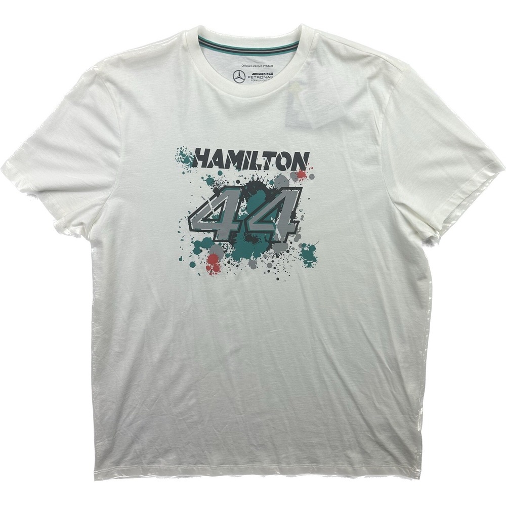 Mercedes AMG T Shirt Adult XXL Petronas F1 Team Formula One Lewis Hamilton Miami